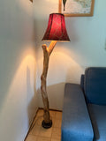 5’1 Standing Floor Log Lamp